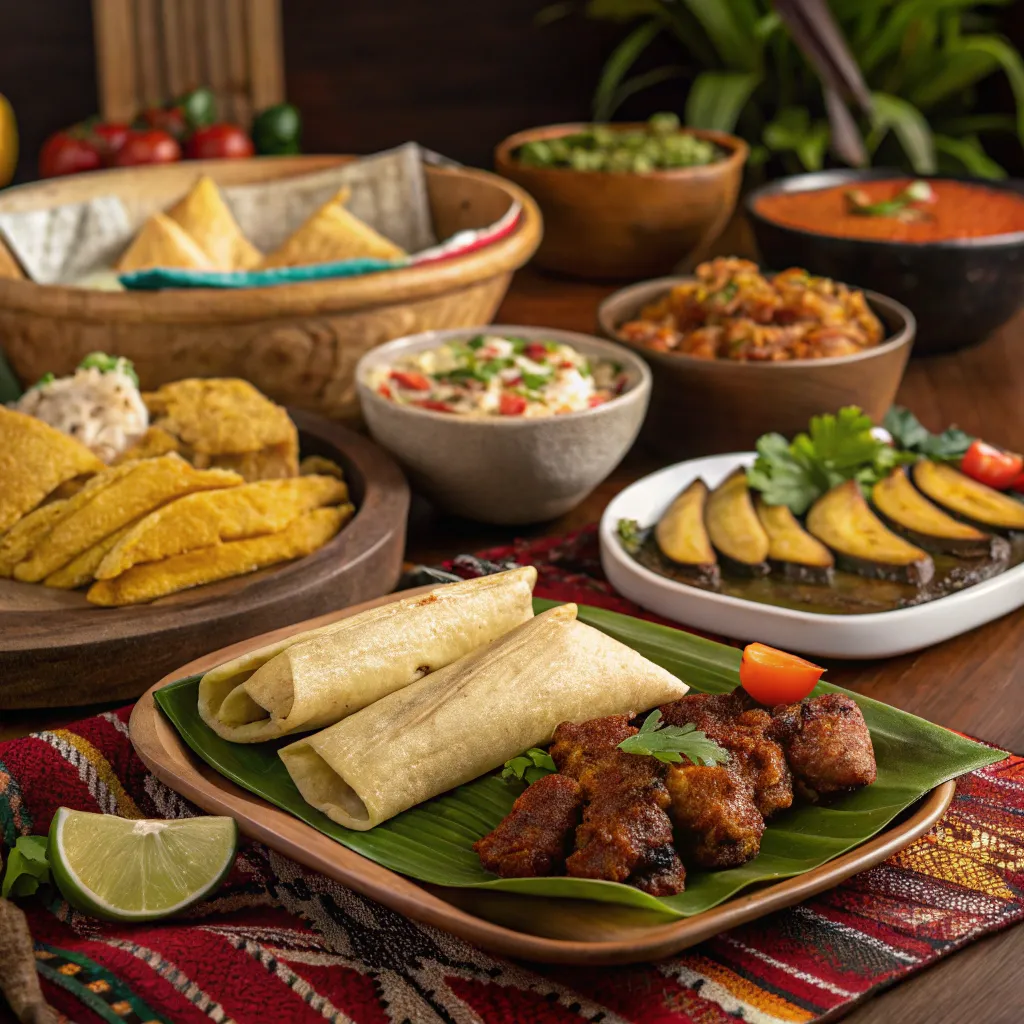 Traditional Latin American meals